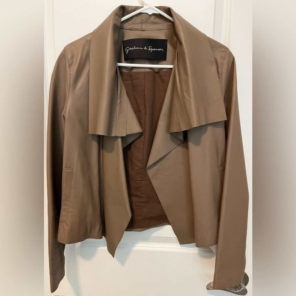 Graham & Spencer leather jacket